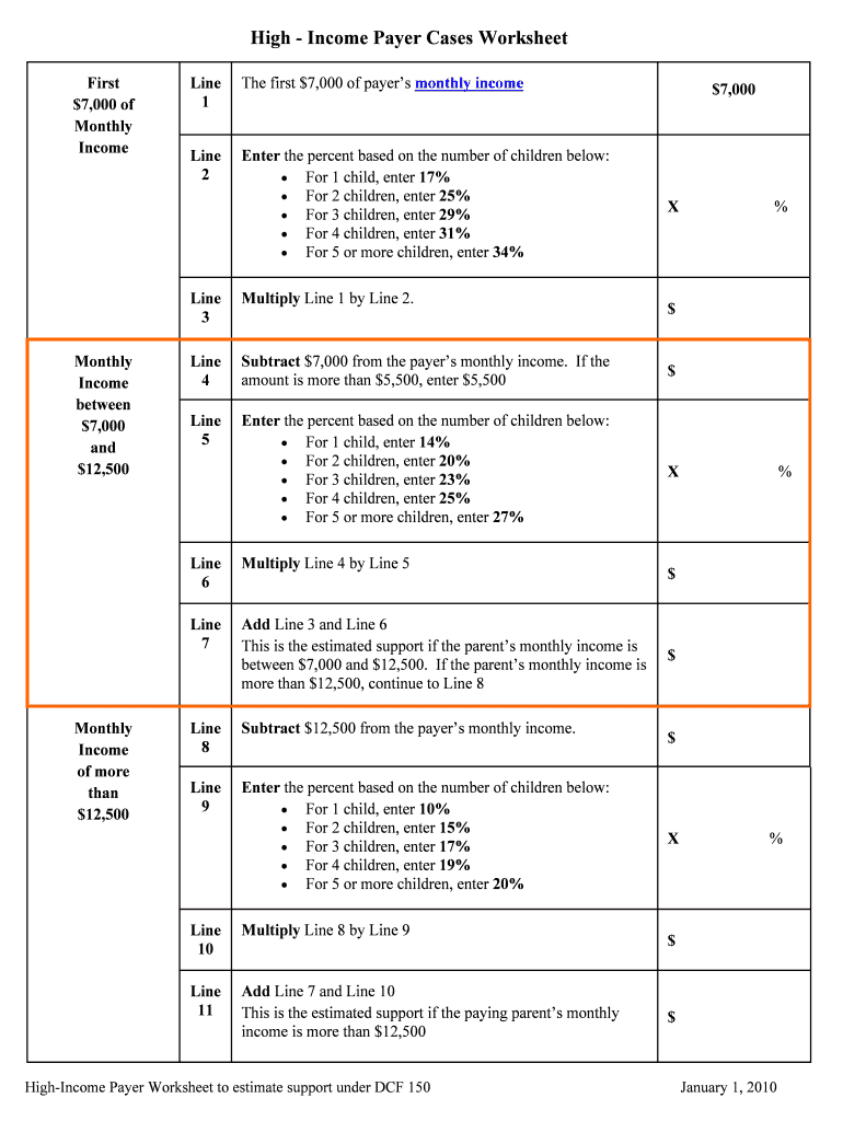 Fillable Online dcf wi Payer Cases Wisconsin Department