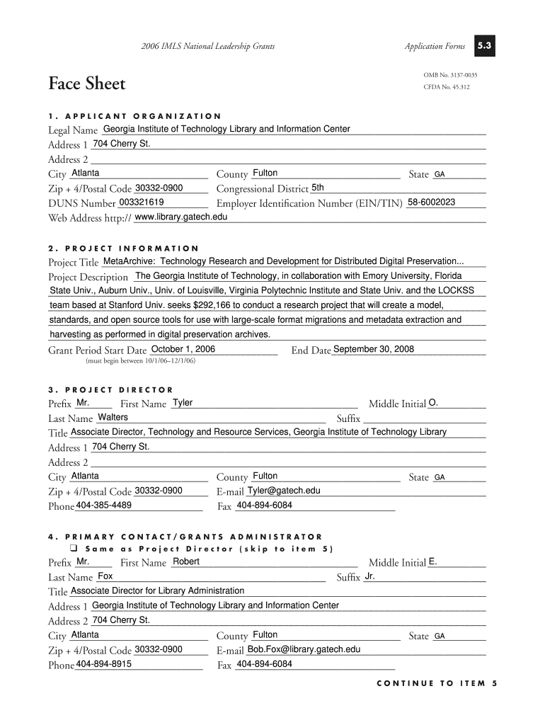 Form preview