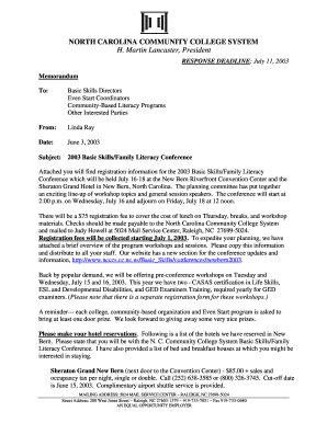 2003 Basic Skills/Family Literacy Conference