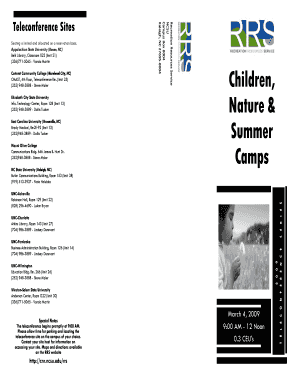 Children, Nature & Summer Camps - College of Natural Resources - cnr ncsu