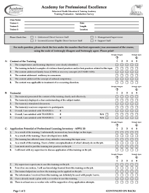 Satisfaction Survey Form - BHETA - v3.0.xlsx - Academy for ... - theacademy sdsu