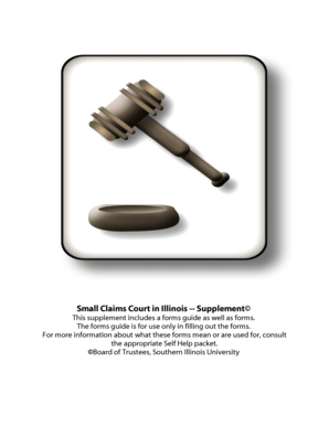 Illinois Small Claims Court Forms