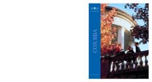 SMU Cox BBA Program Application Form