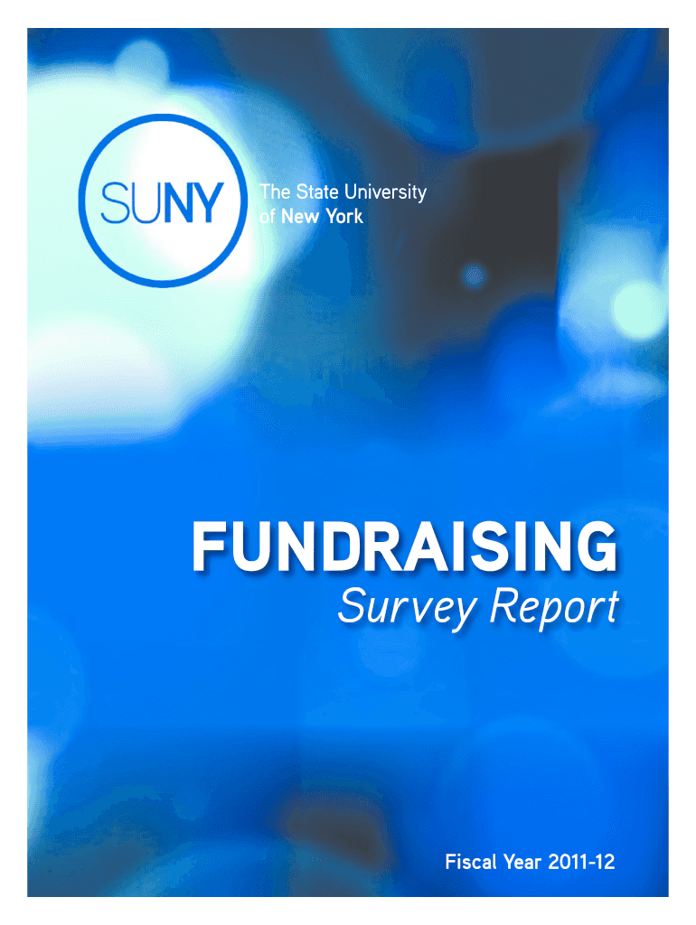 2011-12 Fundraising Survey Report - suny Preview on Page 1