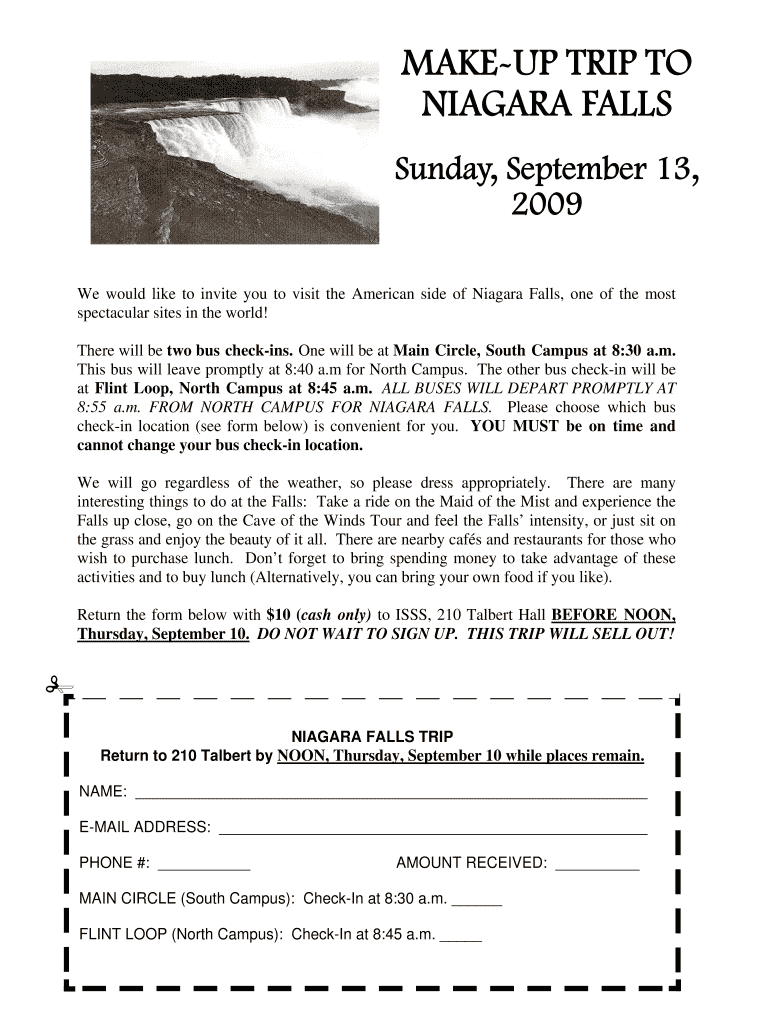 Fillable Online wings buffalo Niagara Falls Fall 2009 Wings wings