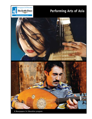 Performing Arts of Asia Evaluation Form