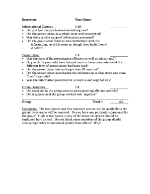 classmates online evaluation forms