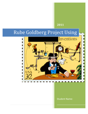 Rube Goldberg Project Using Simple Machines