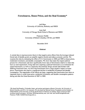 2011 qx56 firing order - Foreclosures, House Prices, and the Real Economy* - Strategy ... - www2 bc