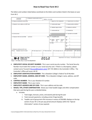 How to Read Your Form W-2