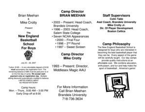 Fillable Online people brandeis New England Basketball School For Boys