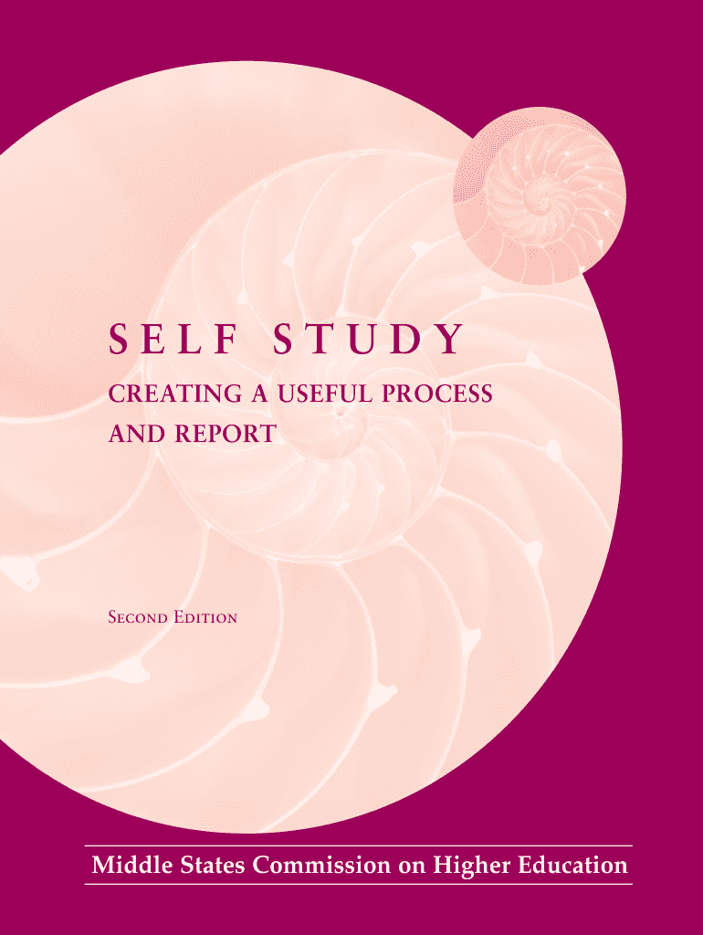 SELF STUDY - Middle States Commission on Higher Education Preview on Page 1