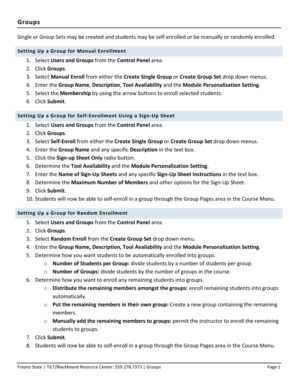 Living trust california form - Groups - Blackboard at Fresno State - blackboard fresnostate