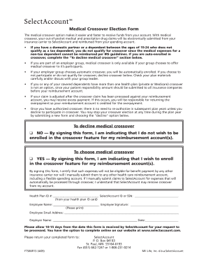 Medical Crossover Election Form