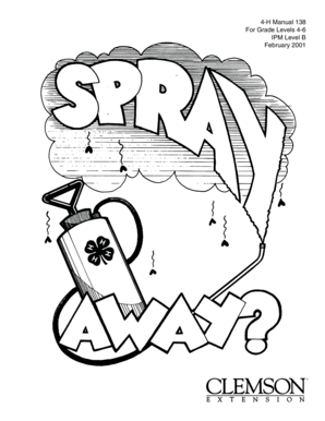 4-H IPM Spray Away Form