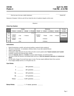 Form preview