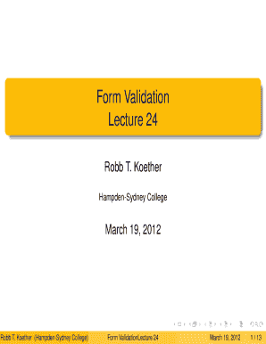 Form preview
