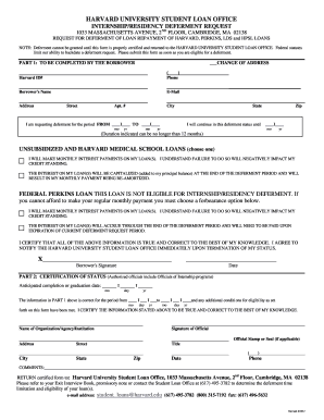 Internship Residency Deferment Request Form.pdf - iSites - Harvard - isites harvard