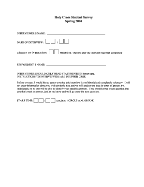 Target heart rate chart - Interview Schedule - College of the Holy Cross - college holycross