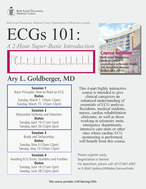 ECGs 101 - Margret & H. A. Rey Laboratory for Nonlinear Dynamics ... - reylab bidmc harvard