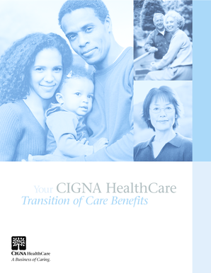 CIGNA HealthCare Transition of Care Request Form