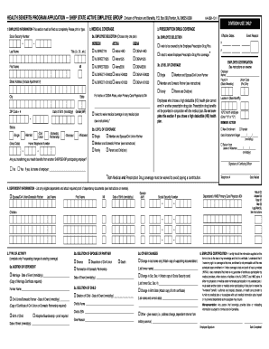 New Jersey State Health Benefits Program Application