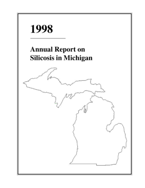 Annual Report on Silicosis in Michigan - Michigan State University ... - oem msu