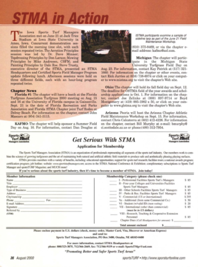 STMA Membership Application Form