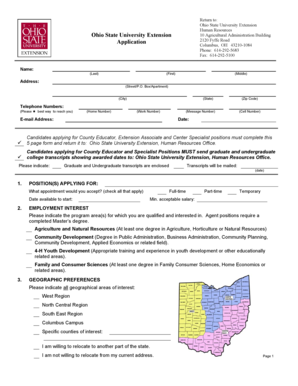 Hotel positions chart - Ohio State University Extension Application - OSU Extension Human ... - extensionhr osu