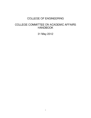 CCAA Handbook - College of Engineering - The Ohio State University