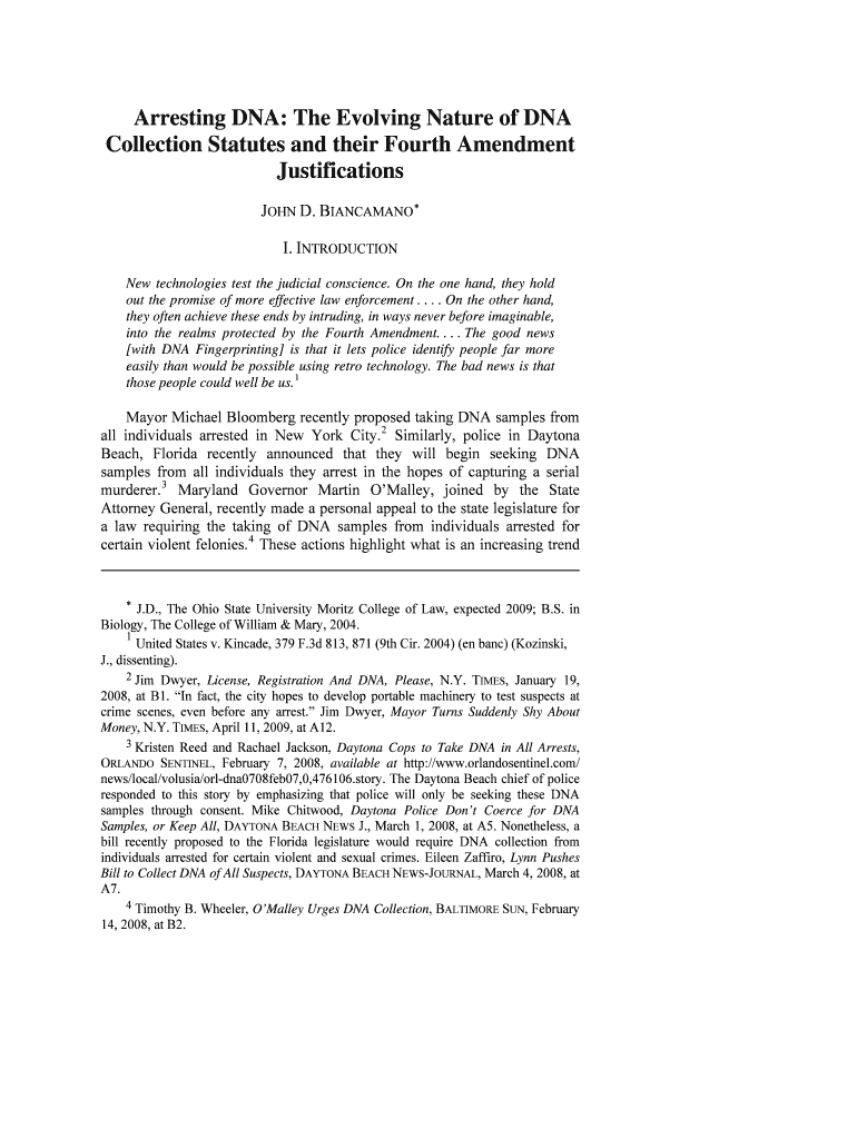 Arresting DNA: The Evolving Nature of DNA Preview on Page 1