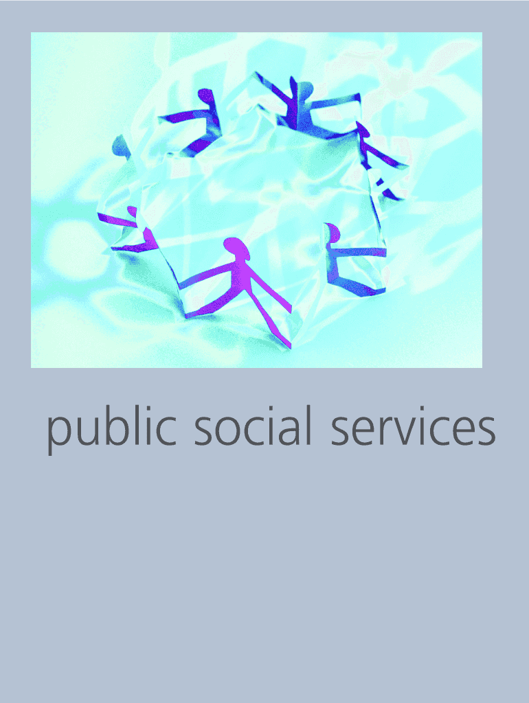 Public Social Services In Preview on Page 1