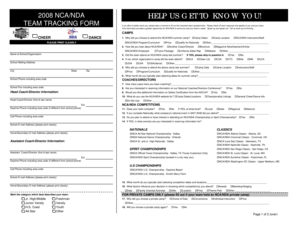 NCA/NDA Team Tracking Form