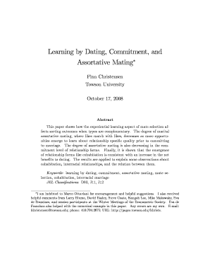 Assortative mating, convergence, and satisfaction in ...