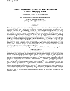 Sample manuscript showing specifications and style - UC Berkeley ... - www-video eecs berkeley