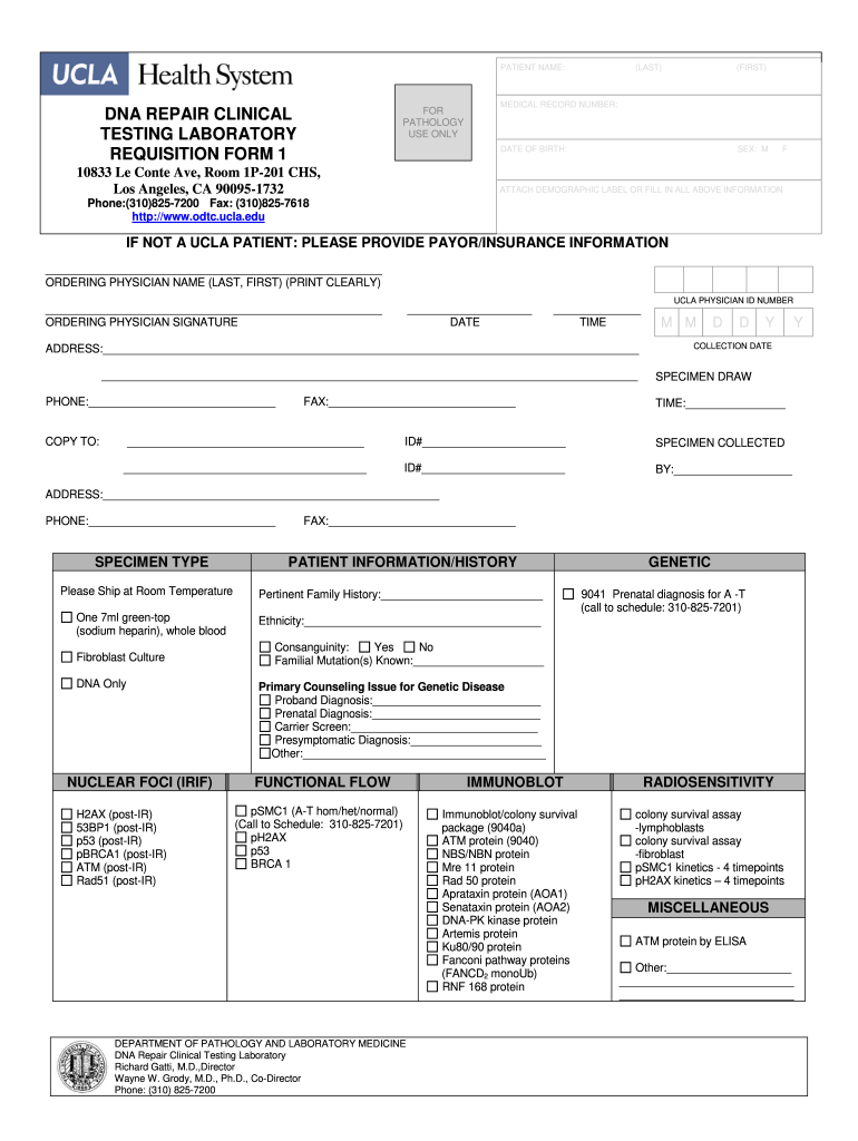 Dna Test Form Pdf Fill Online, Printable, Fillable, Blank pdfFiller