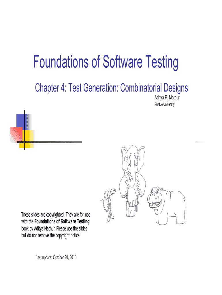 Foundations of Software Testing - cs ucr Preview on Page 1