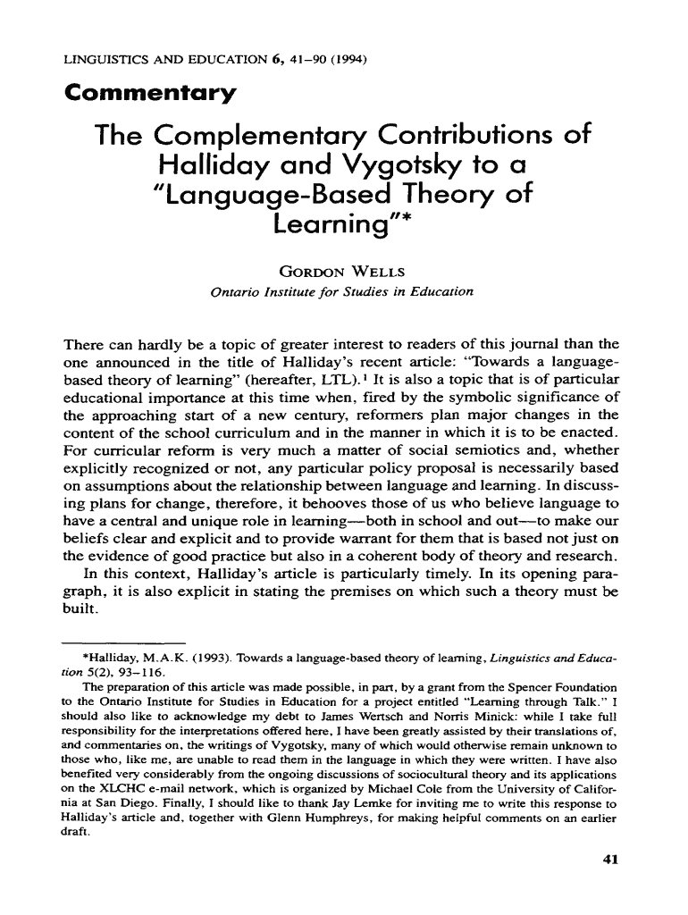 The Complementary Contributions Preview on Page 1