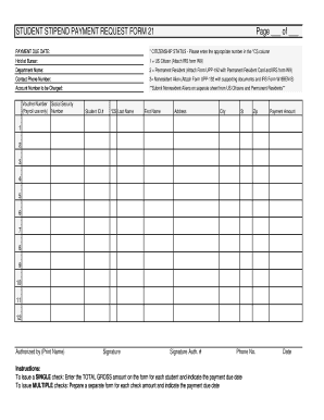 upp stipend form