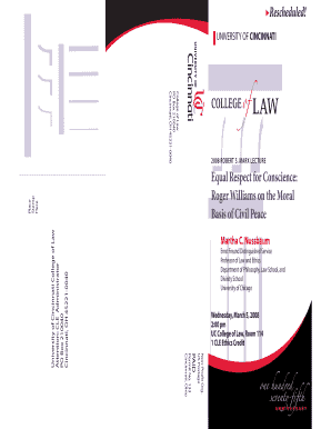 View Brochure - University of Cincinnati College of Law - law uc