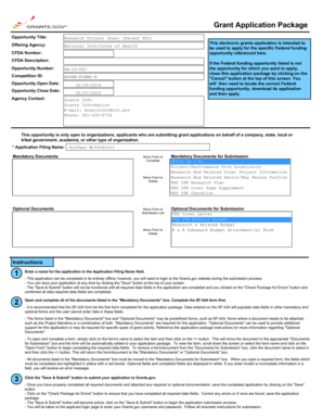 Research Project Grant Application