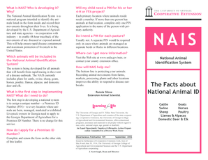 NAIS Premises ID Application