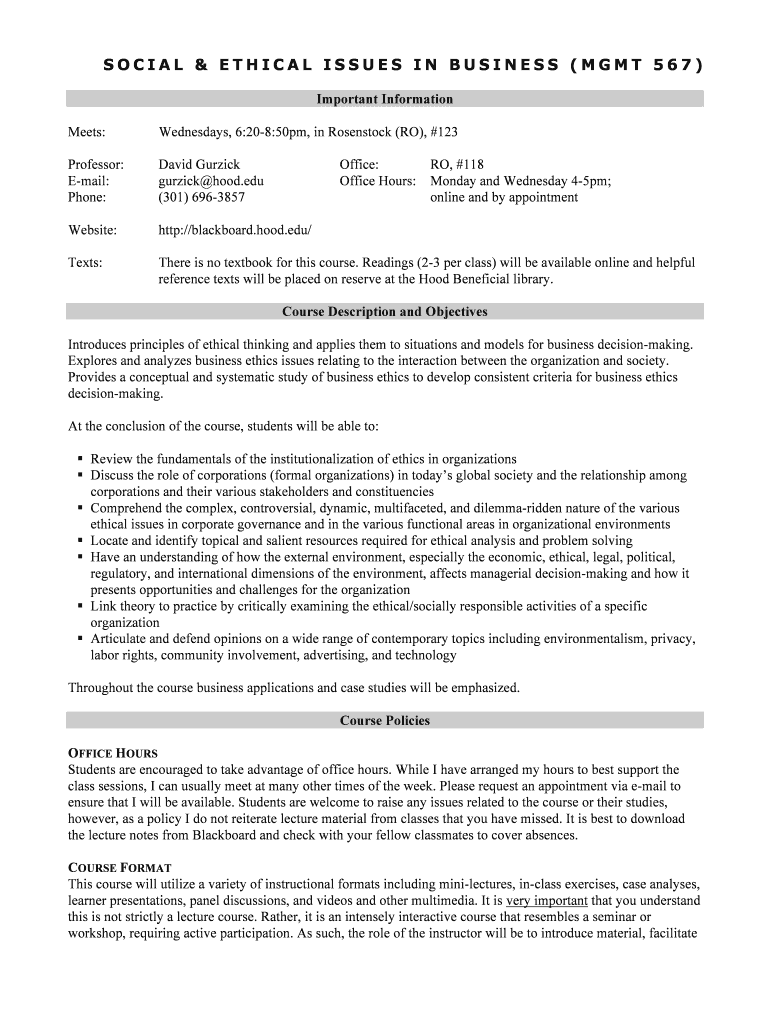 Sample Syllabus - Umbc - userpages umbc Preview on Page 1