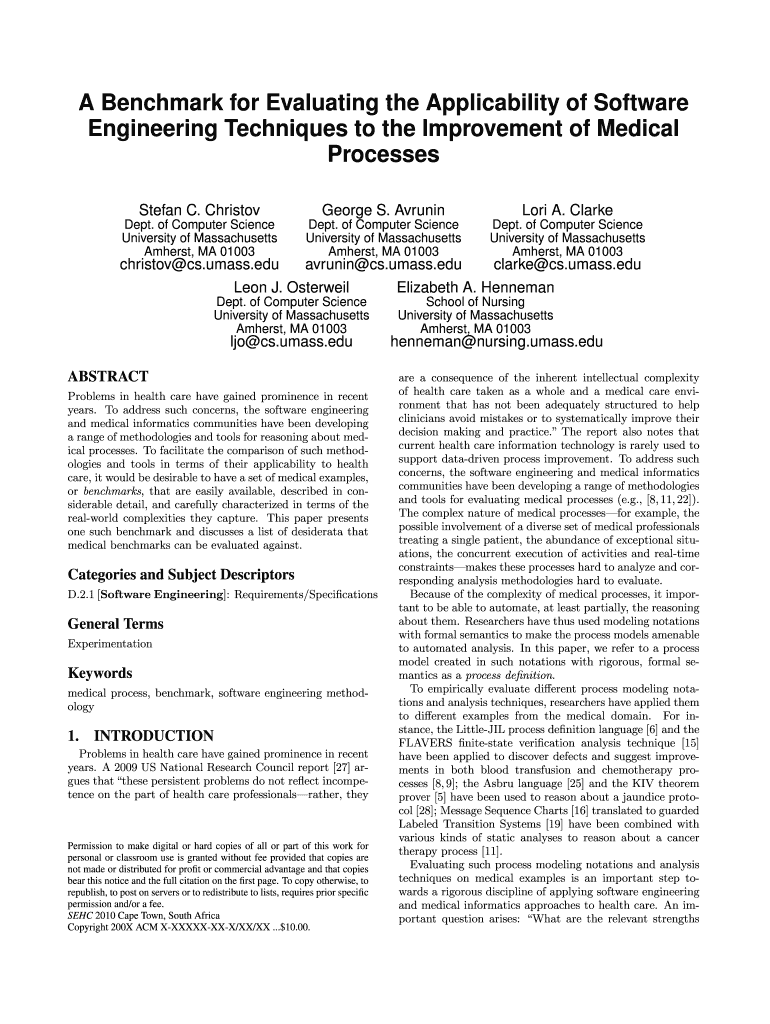 A Benchmark for Evaluating the Applicability of Software Preview on Page 1