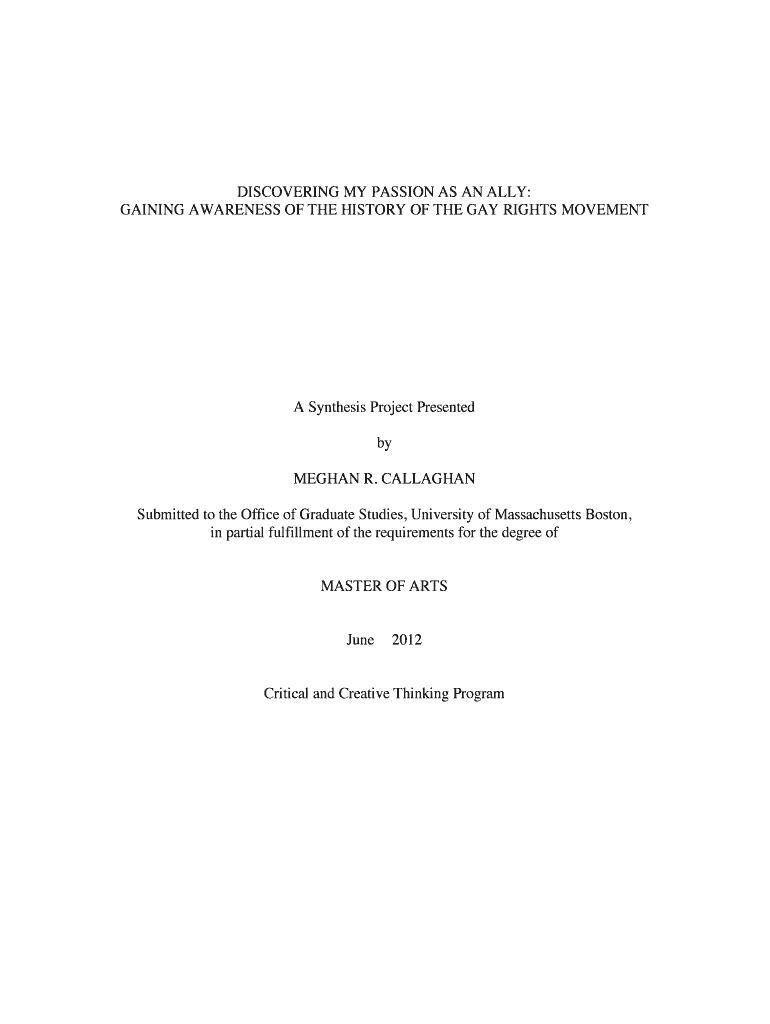 DISCOVERING MY PASSION AS AN ALLY Preview on Page 1