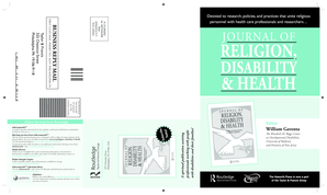 Journal of Religion, Disability & Health