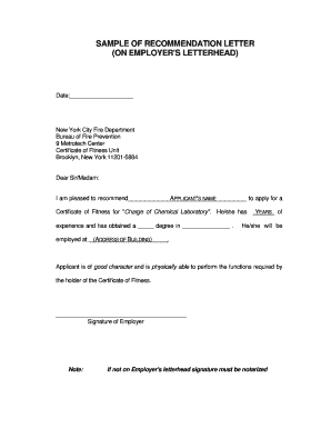 30 Printable Sample Letter Of Recommendation For Undergraduate