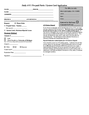 avi deposit and payroll form