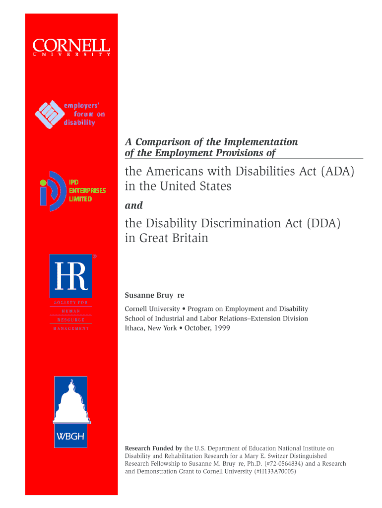 US-UK Report Text 2-21-01 - ILR School - Cornell University Preview on Page 1