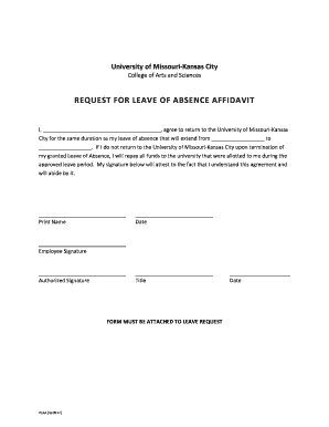 how to fill affidavit form by the student